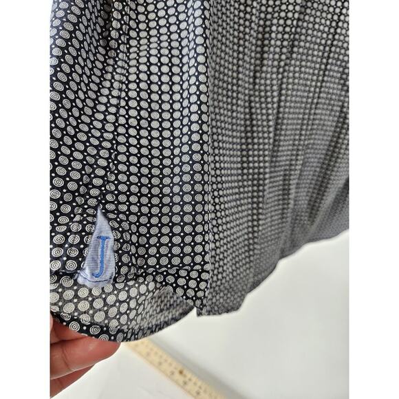 Jasper Conrad Men’s Sz L Blue & Gray Plaid Long Sleeve Button Shirt - Picture 6 of 6